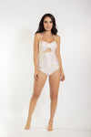 Entero reversible ajustado tiras removibles copas playa calle
